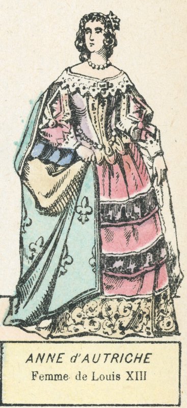 Ana de Austria, Esposa de Luis XIII de French School