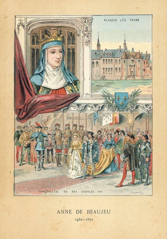 Ana de Beaujeu de French School