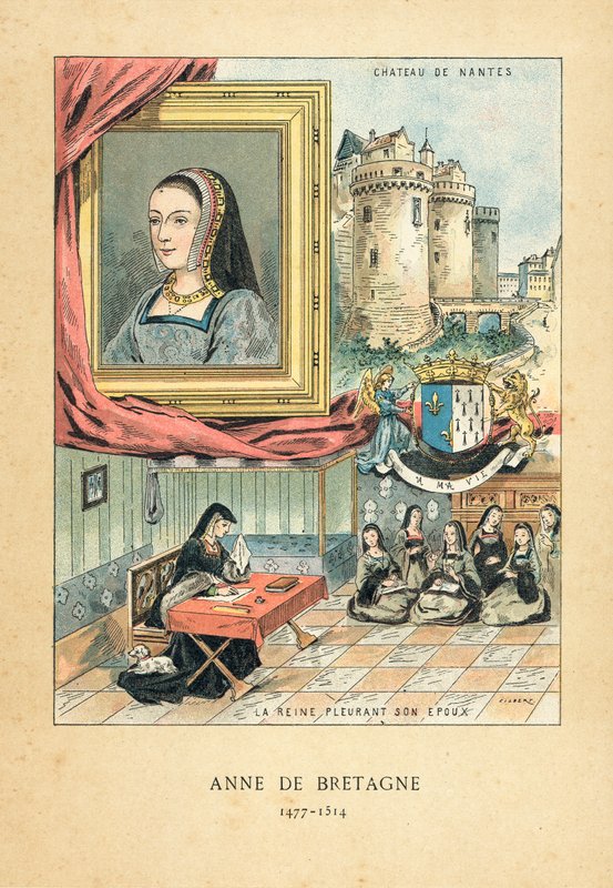 Ana de Bretaña de French School