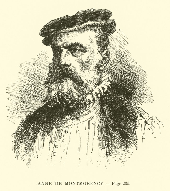 Ana de Montmorency de French School