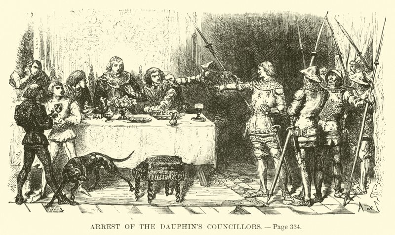 Arresto de los consejeros del Delfín de French School