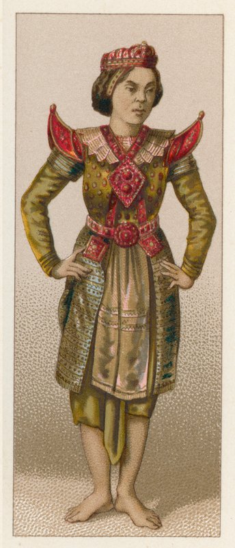 Traje asiático de French School