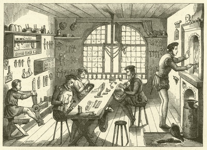 Taller de Etienne de Laulne, llamado Stephanus, orfebre del siglo XVI de French School
