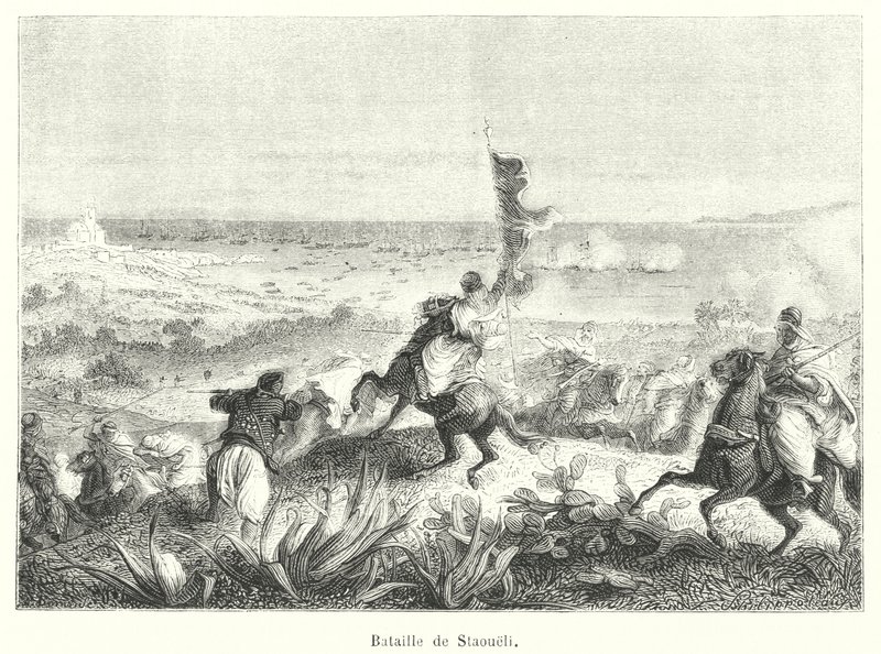 Batalla de Staoueli de French School