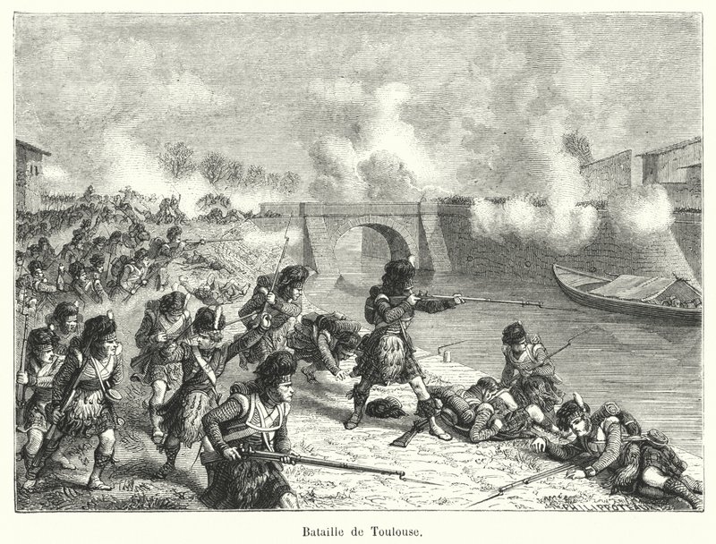 Batalla de Toulouse de French School