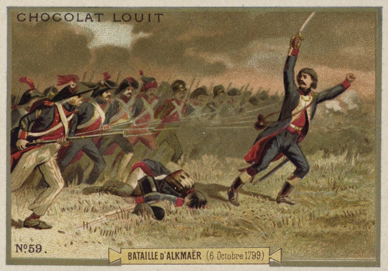 Batalla de Alkmaar, Guerras Revolucionarias Francesas, 6 de octubre de 1799 de French School