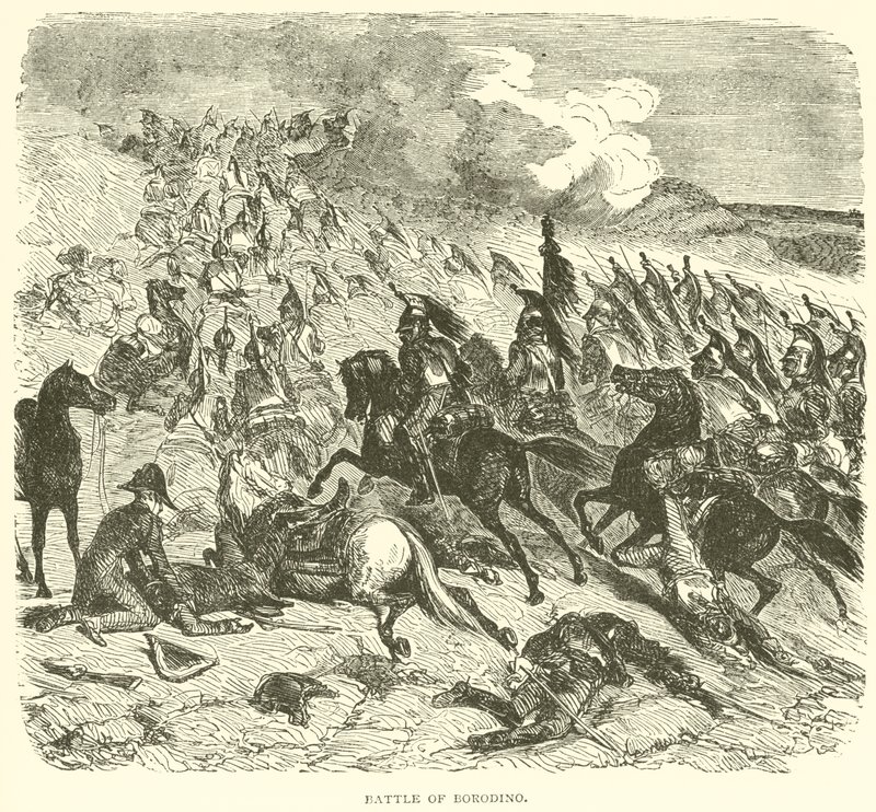 Batalla de Borodino de French School