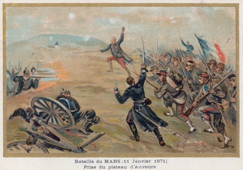 Batalla de Mans de French School