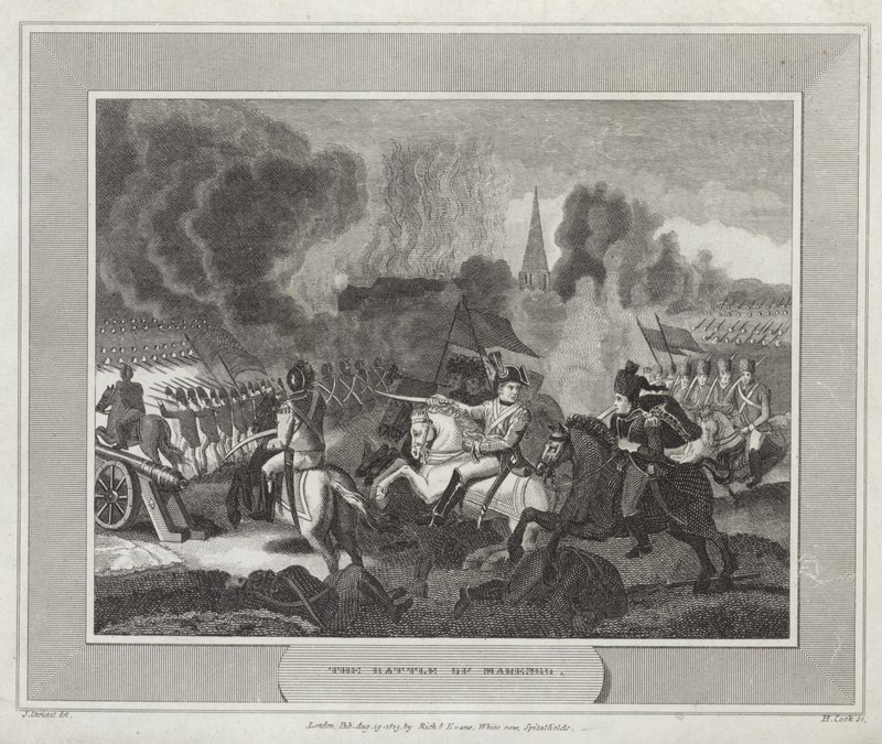 Batalla de Marengo de French School