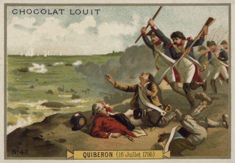 Batalla de Quiberon, Guerras Revolucionarias Francesas, 16 de julio de 1795 de French School