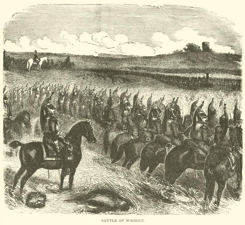 Batalla de Wagram de French School