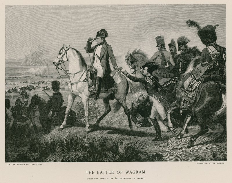 Batalla de Wagram de French School