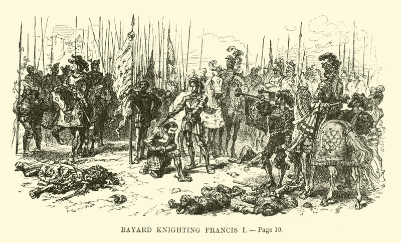 Bayard armando caballero a Francisco I de French School
