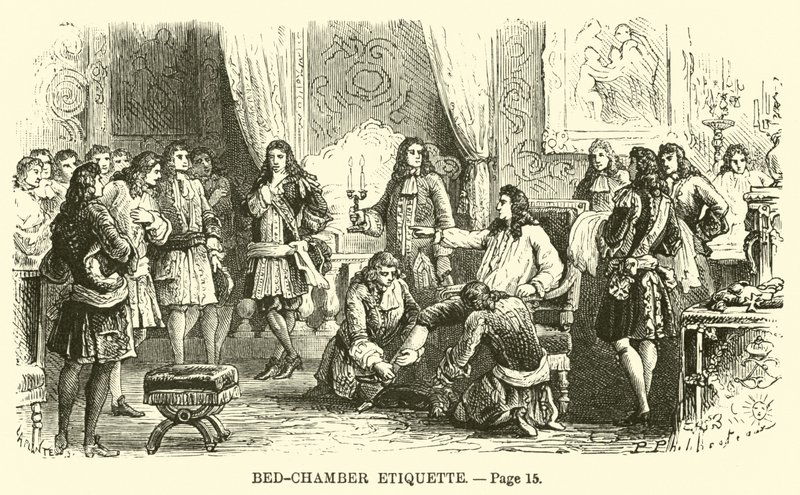 Etiqueta de la cámara de dormir de French School