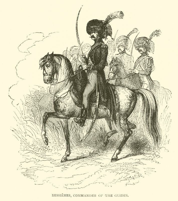 Bessieres, Comandante de los guías de French School