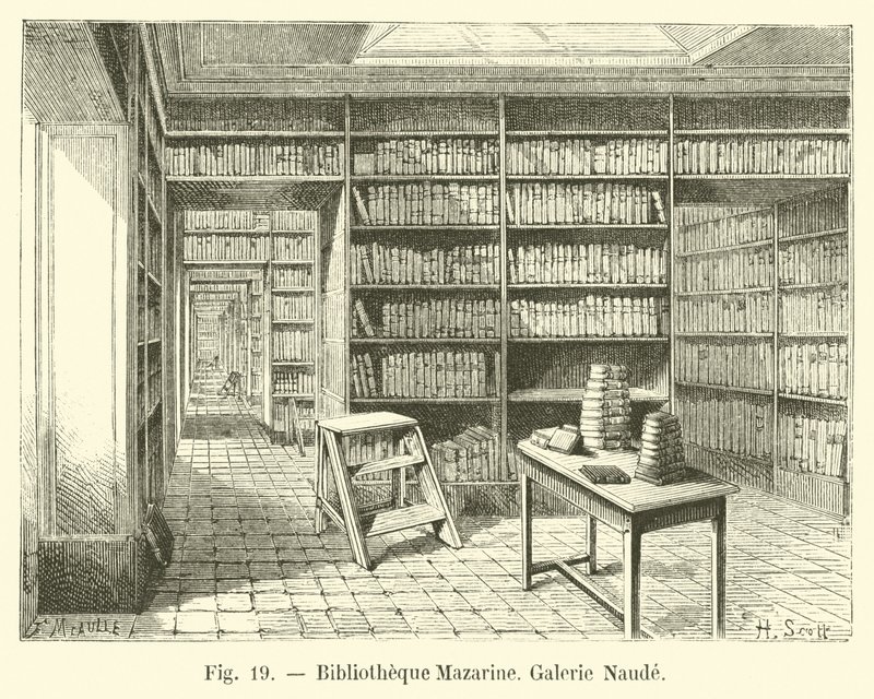 Biblioteca Mazarine, Galería Naudé de French School