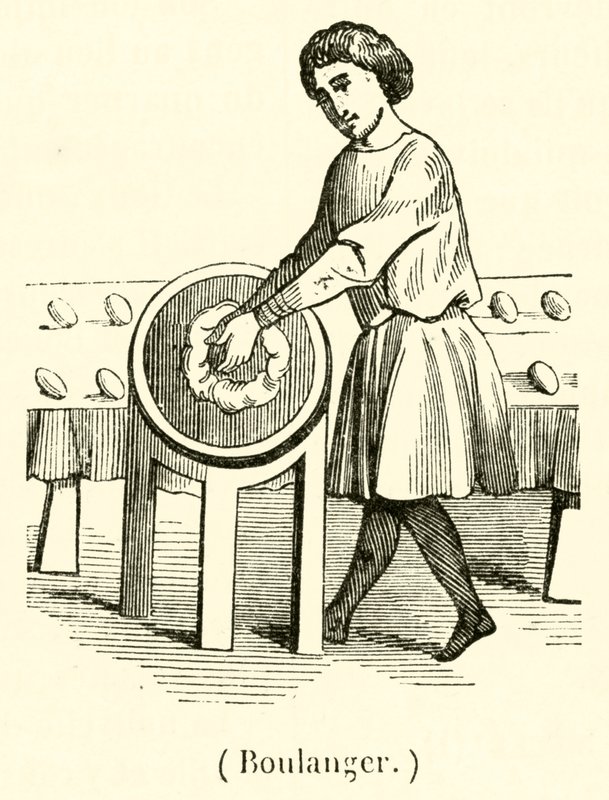 Boulanger (grabado) de French School