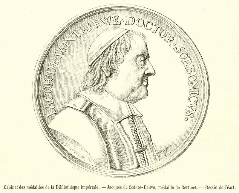 Gabinete de medallas de la Biblioteca Imperial, Jacques de Sainte-Beuve, medalla de Bertinet de French School