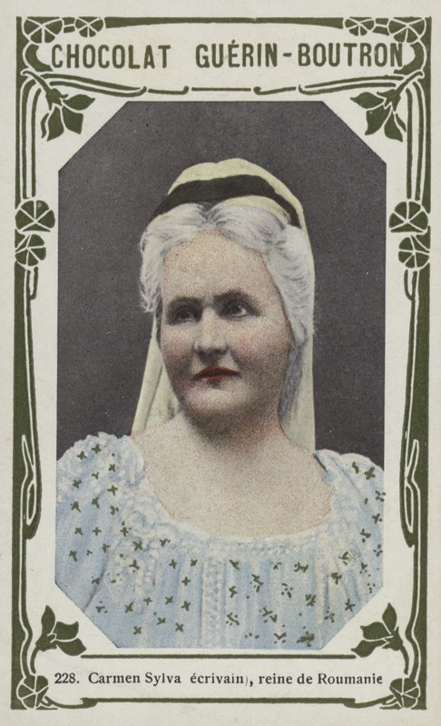 Carmen Sylva escritora, reina de Rumania de French School