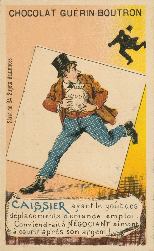 Cajero (litografía) de French School