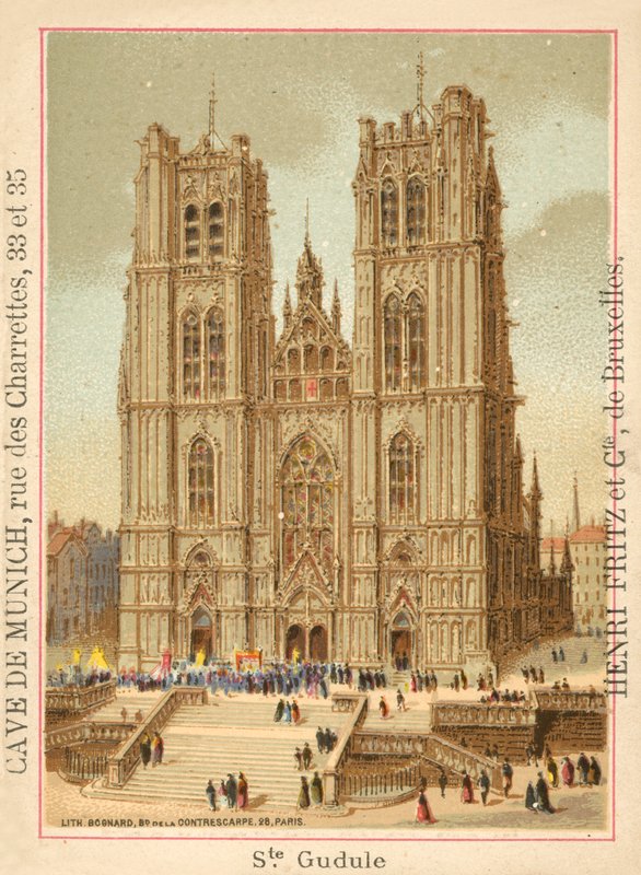 Catedral de San Miguel y Santa Gúdula, Bruselas de French School