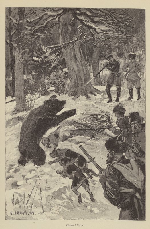 Caza de osos de French School