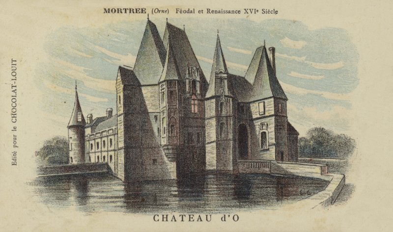 Castillo de O, Mortree, Orne de French School