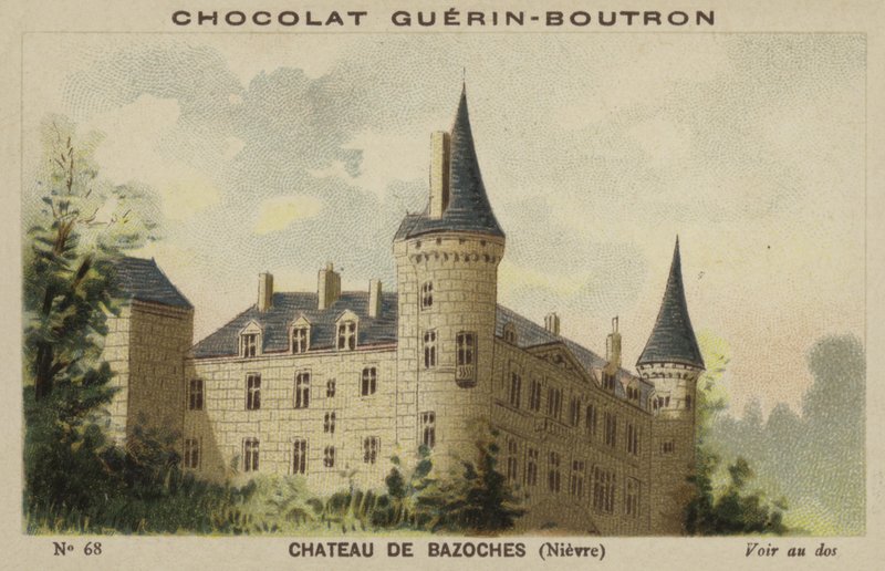 Castillo de Bazoches, Nievre de French School