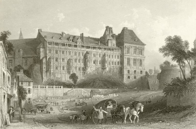 Castillo de Blois de French School
