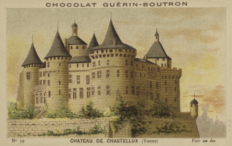 Castillo de Chastellux, Yonne de French School