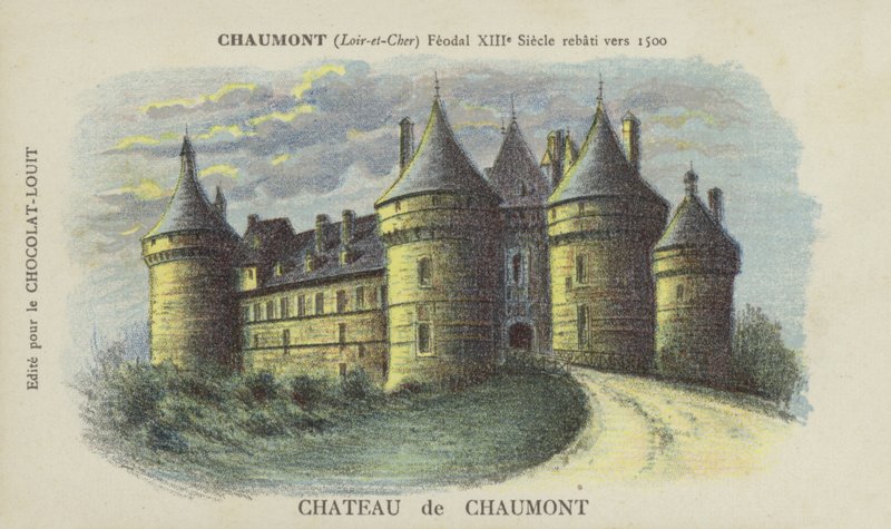 Castillo de Chaumont, Chaumont, Loir y Cher de French School