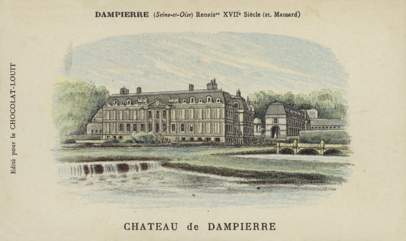 Castillo de Dampierre, Dampierre, Sena y Oise de French School
