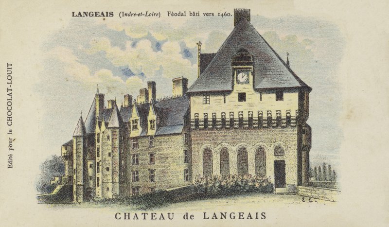 Castillo de Langeais, Langeais, Indre-et-Loire de French School