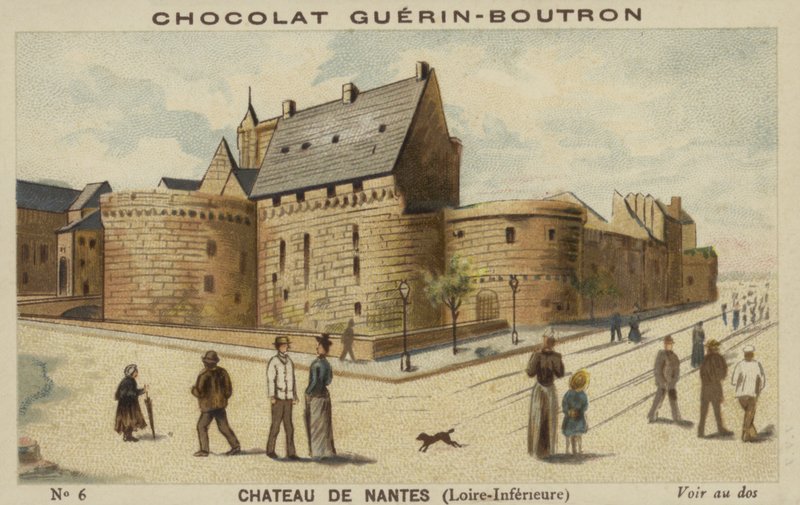 Castillo de Nantes, Loire-Inferieure de French School