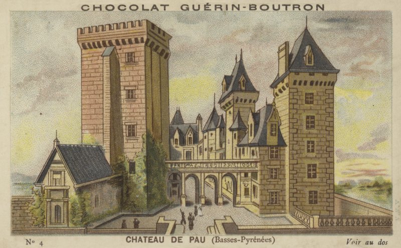 Castillo de Pau, Basses-Pyrenees de French School