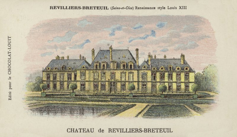 Castillo de Revilliers-Breteuil, Revilliers-Breteuil, Seine-et-Oise de French School