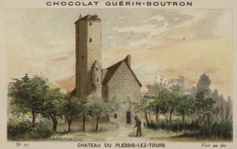 Castillo de Plessis-lez-Tours de French School