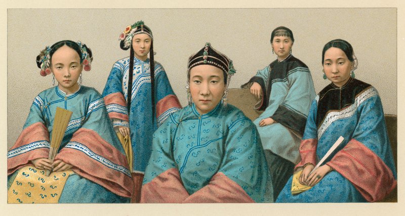 Traje chino de French School