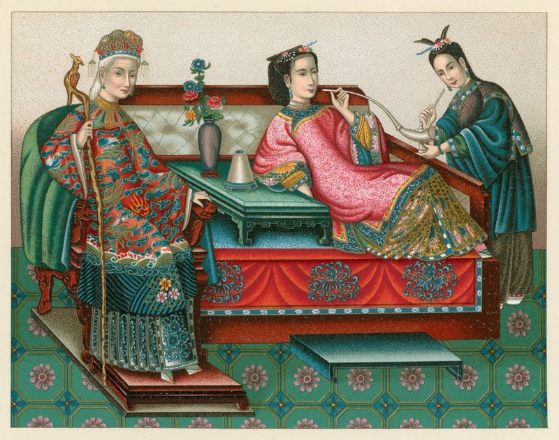Traje de China de French School
