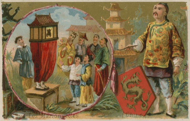 Marionetas chinas de French School