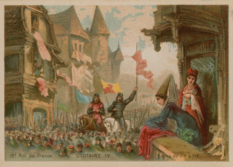 Clotario IV de Francia de French School