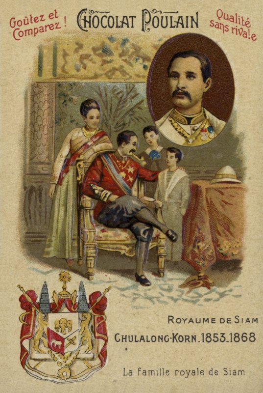 Chulalongkorn, Rey de Siam de French School