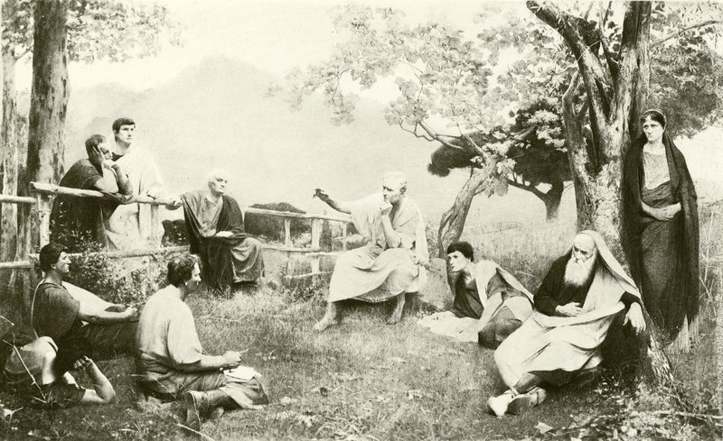 Cicerón en Tusculum de French School