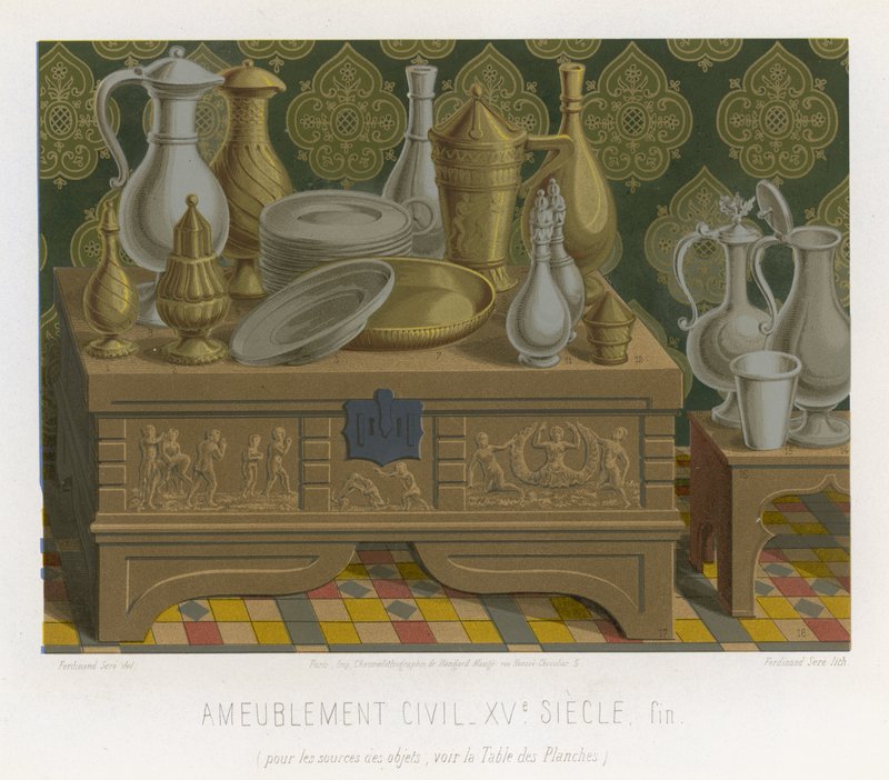 Mobiliario civil de French School