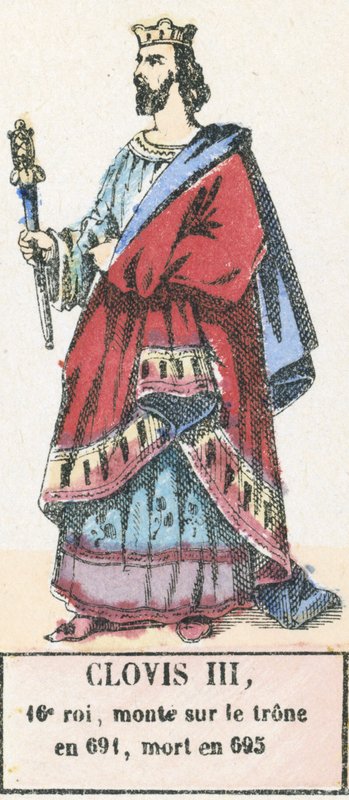 Clovis III de French School