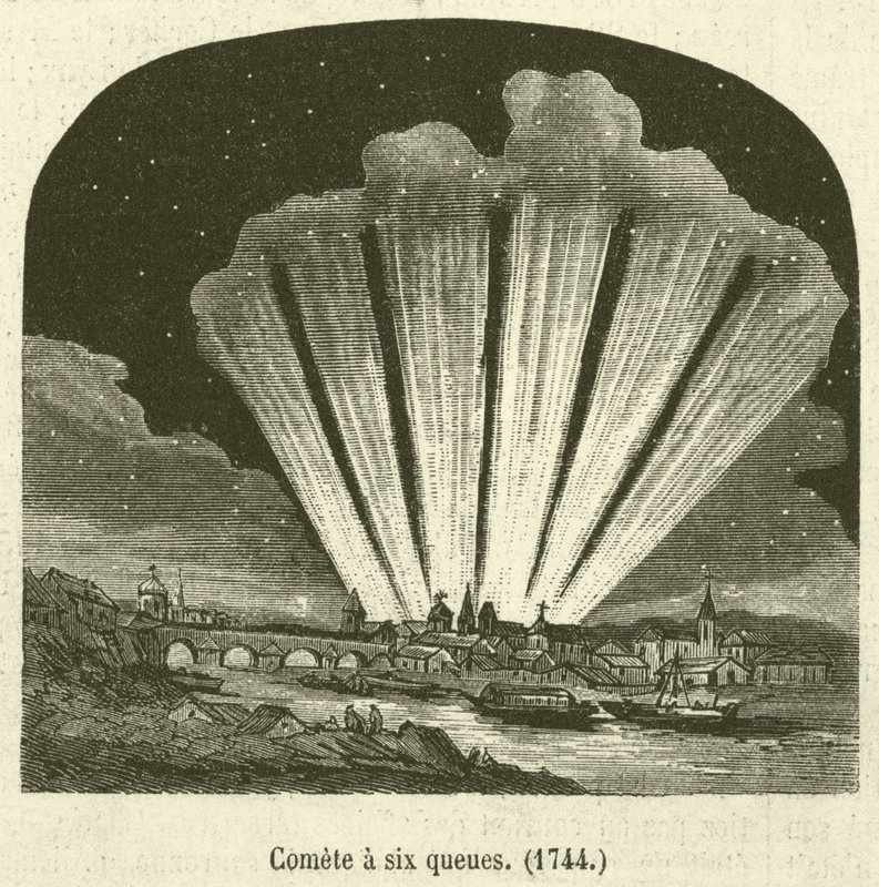 Cometa de seis colas de French School