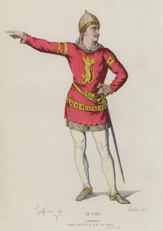 Corneille, El Cid, Acto II, Escena II de French School