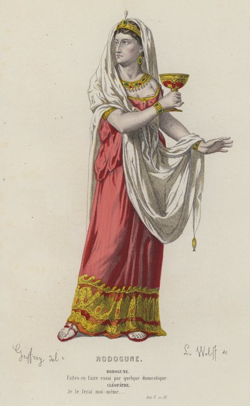 Corneille, Rodogune, Acto V, Escena IV de French School