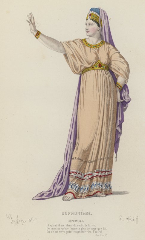 Corneille, Sofonisba, Acto V, Escena II de French School