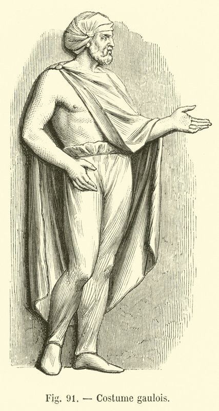 Traje galo de French School